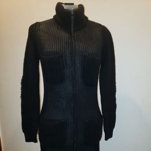Amazing Prada Fitted Cardigan Sweater Dress Size S
